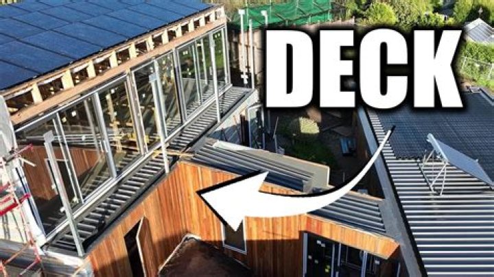 Can you build a deck over a well?