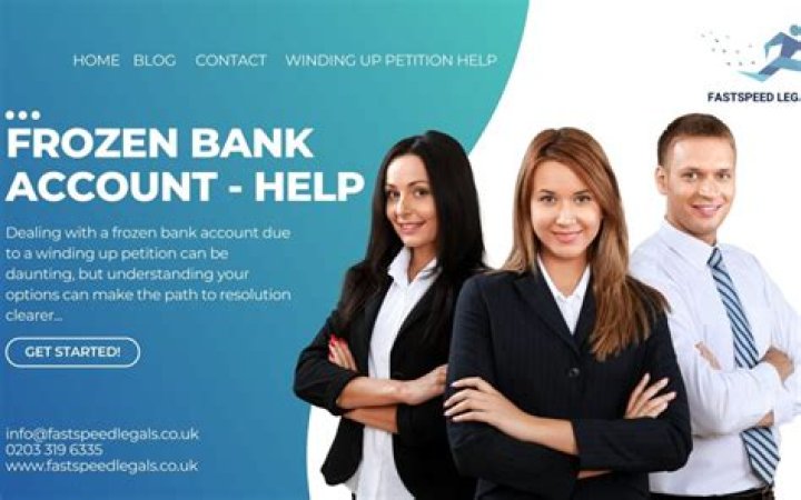 Can you open a new bank account if your account is frozen?