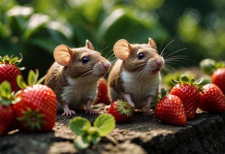 Do mice eat strawberries?