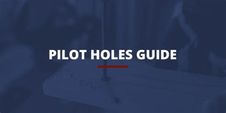 Do you need a pilot hole for spade bit?