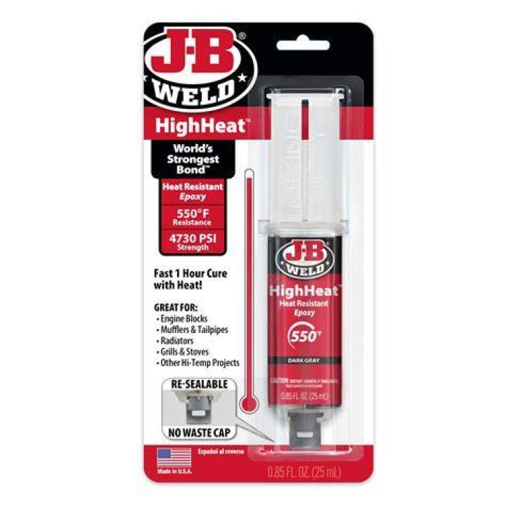 Does heat help J-B Weld set?