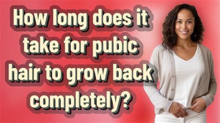 Does pubic hair thin as you get older?