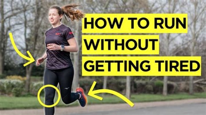How can I run longer without getting tired?