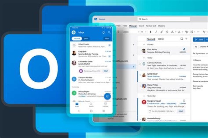 How do I authenticate my Outlook account on my iPhone?