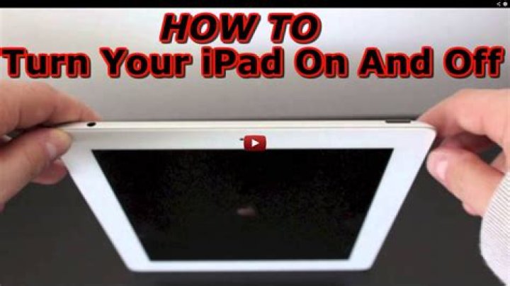 How do I turn my iPad air off?