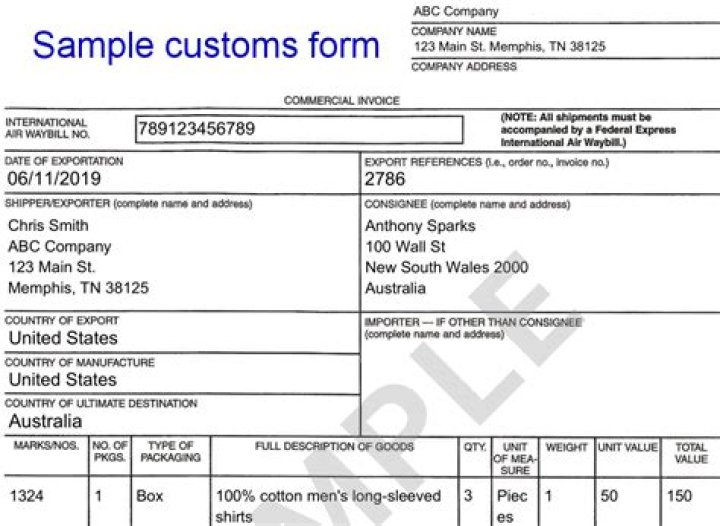 How do you call Customs about a package?