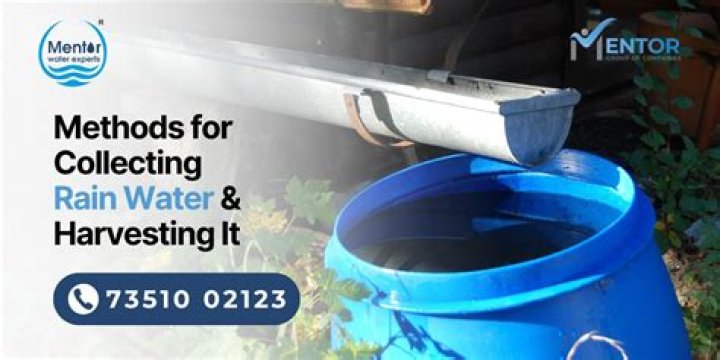 How do you collect rainwater hydroponics?