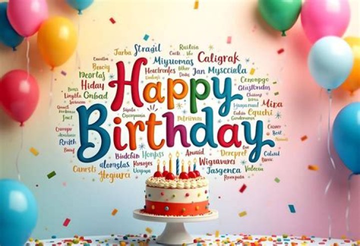 How do you say happy birthday in heaven?