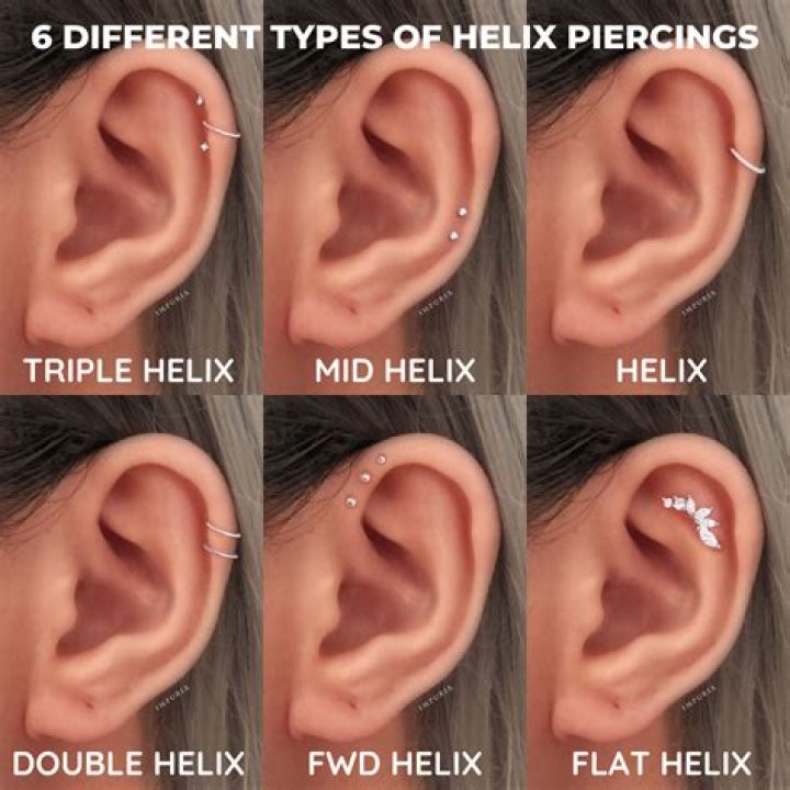 How many helix piercings can you get at once?