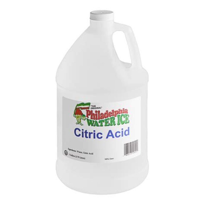 How much citric acid does it take to clean 1 gallon of copper?