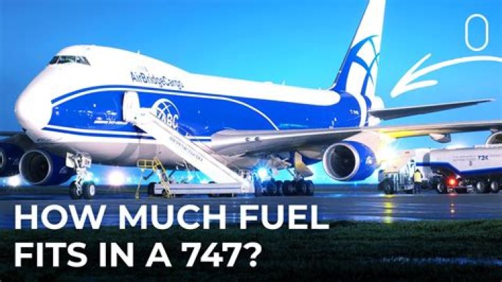 How much does it cost to fill up a 747 airplane?