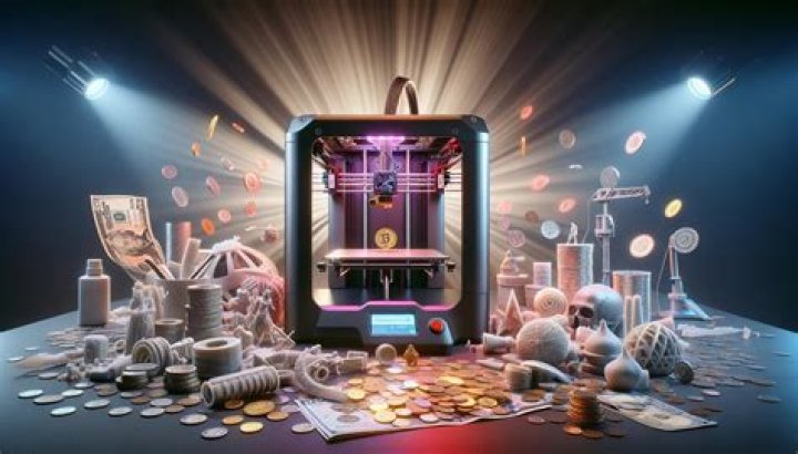 How much does it cost to run a 3D printer per hour?