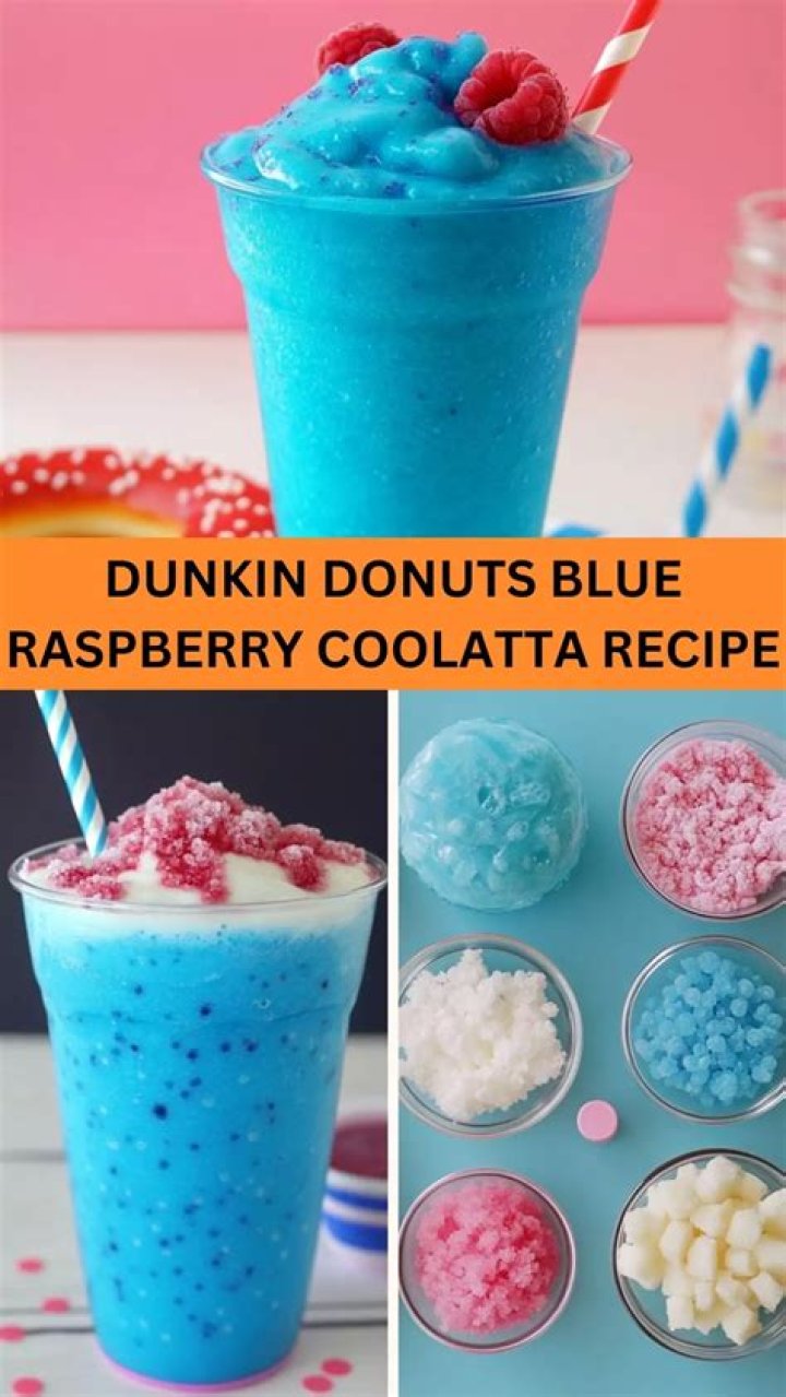 How much is a blue raspberry Coolatta at Dunkin Donuts?