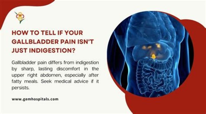 Is gallbladder pain worse when lying down?
