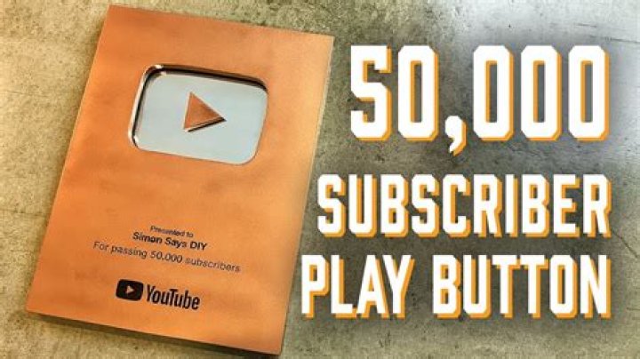 Is there a 1000 Subscriber play button?
