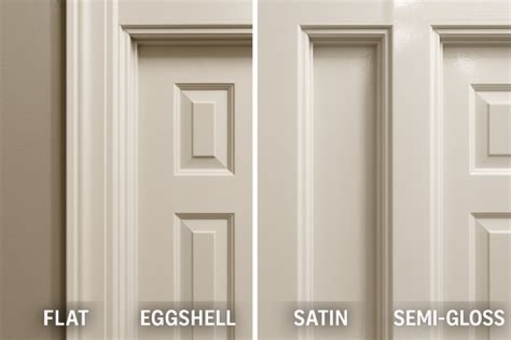 Should doors be gloss or semi gloss?