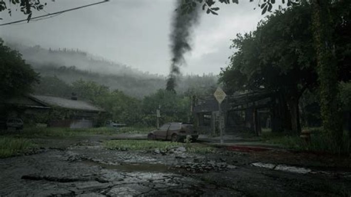Was Abby bit at the end of tlou2?