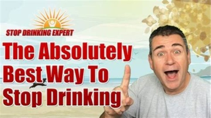 What's the best way to stop drinking wine?