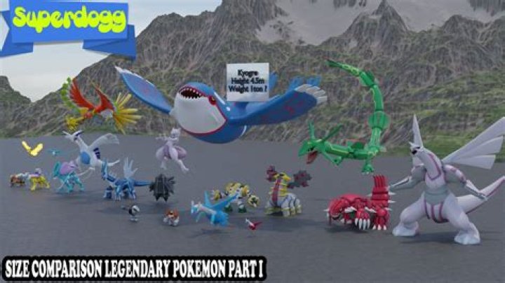 What's the biggest Legendary Pokémon?