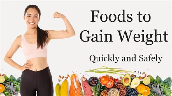 What's the fastest way to gain weight?