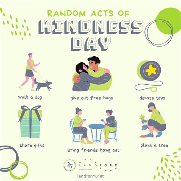 What are some good random acts of kindness?