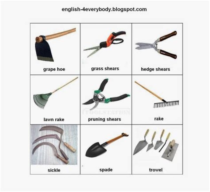 What are some tools used for harvesting?