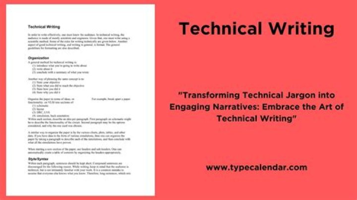 What are the 6 examples of technical writing?