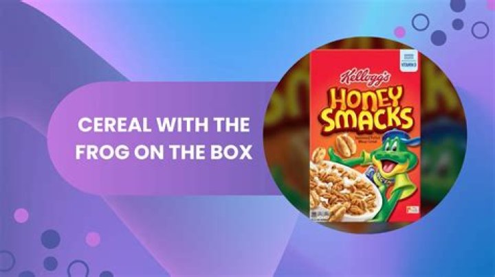 What cereal has a frog on the box?