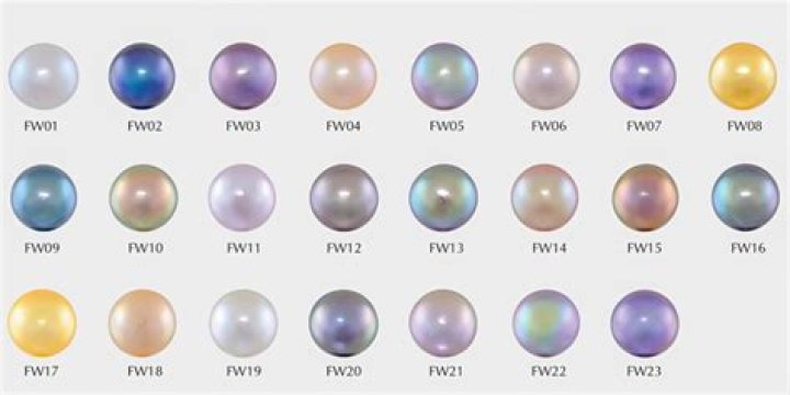 What colors can pearls be naturally?