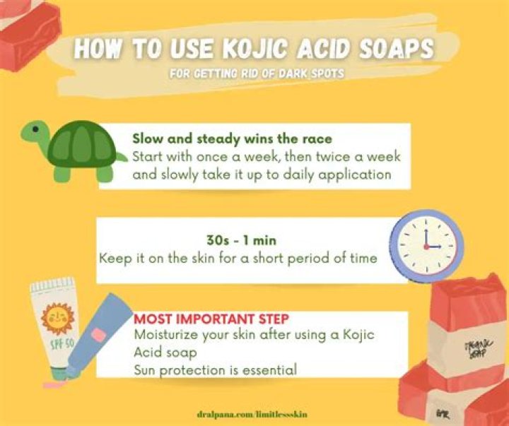 What happens if I stop using kojic acid?