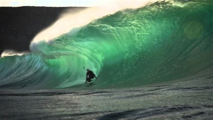 What is a green wave surfing?
