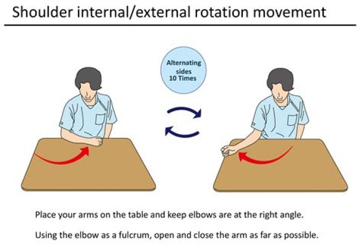 What is internal and external rotation?