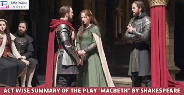 What is the last word of the play Macbeth?