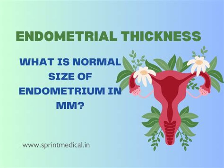What is the treatment for thickened endometrium?