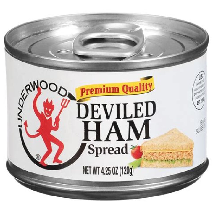 What is Underwood Deviled Ham made of?