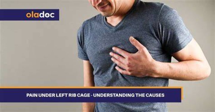 When I take a deep breath under my left rib cage hurts?
