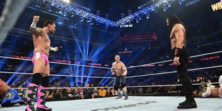 Who threw the first punch at the Rumble?