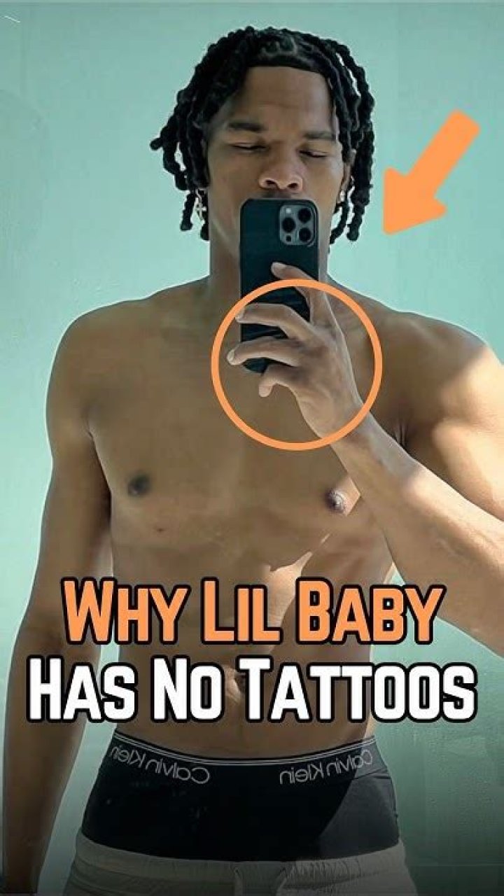Why does Lil baby have no tattoos?