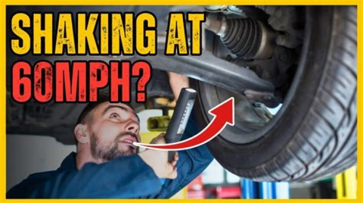 Why is my car vibrates at 60 mph?